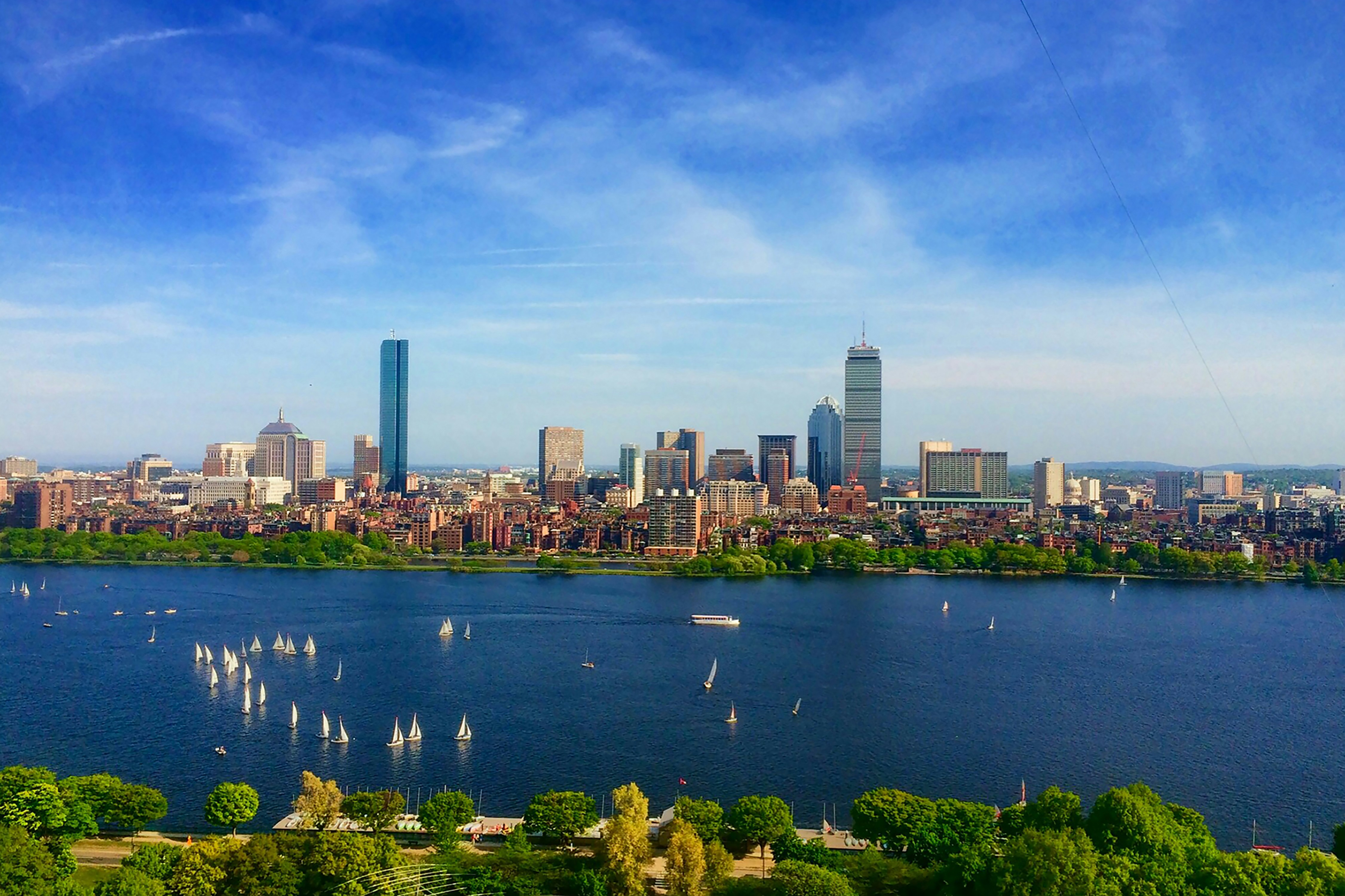 Boston skyline by jacob Licht